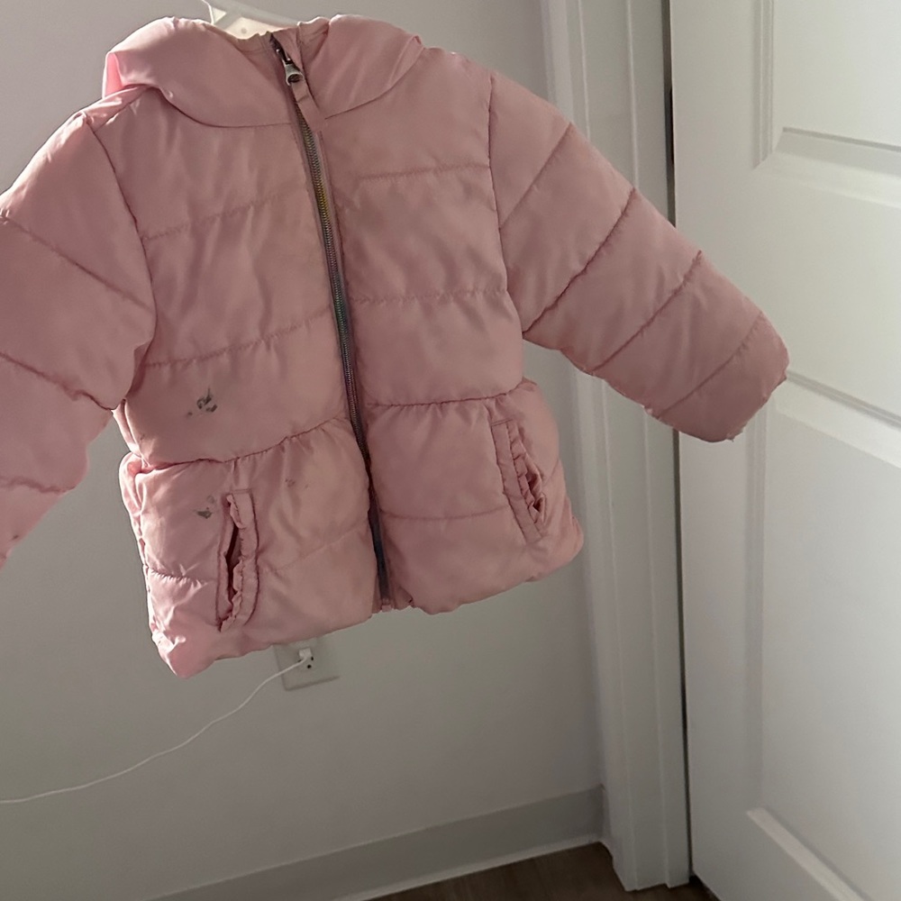 Pink Puffer Jacket for Kids